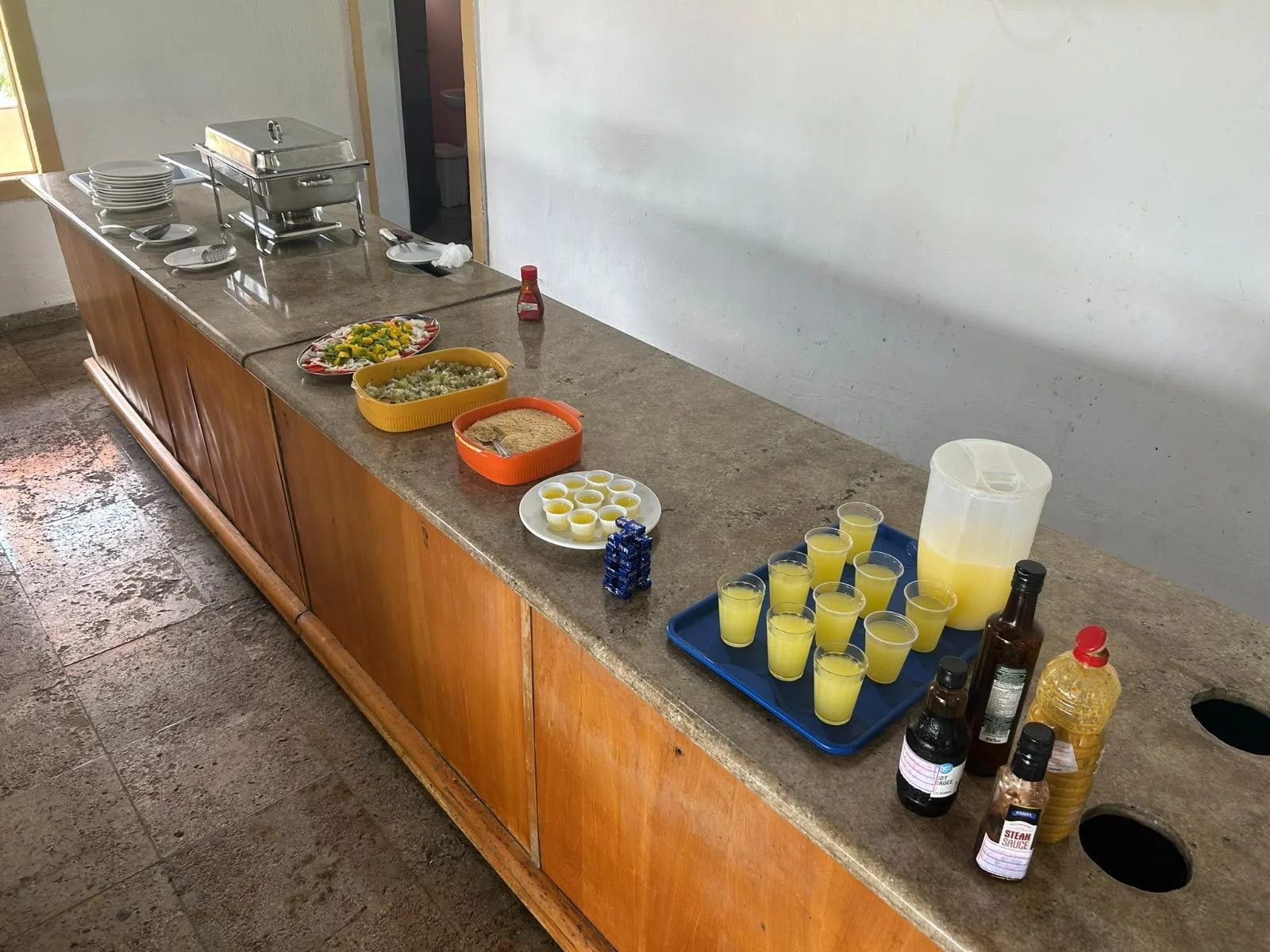 Alimentação na unidade — Atibaia/SP