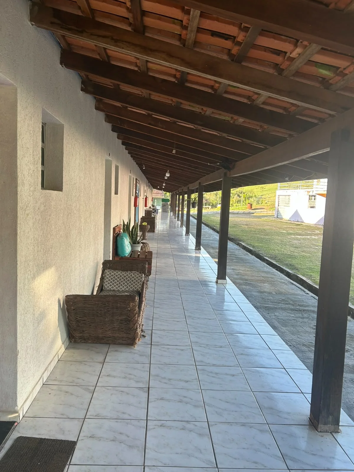 Vista das acomodações — Atibaia/SP
