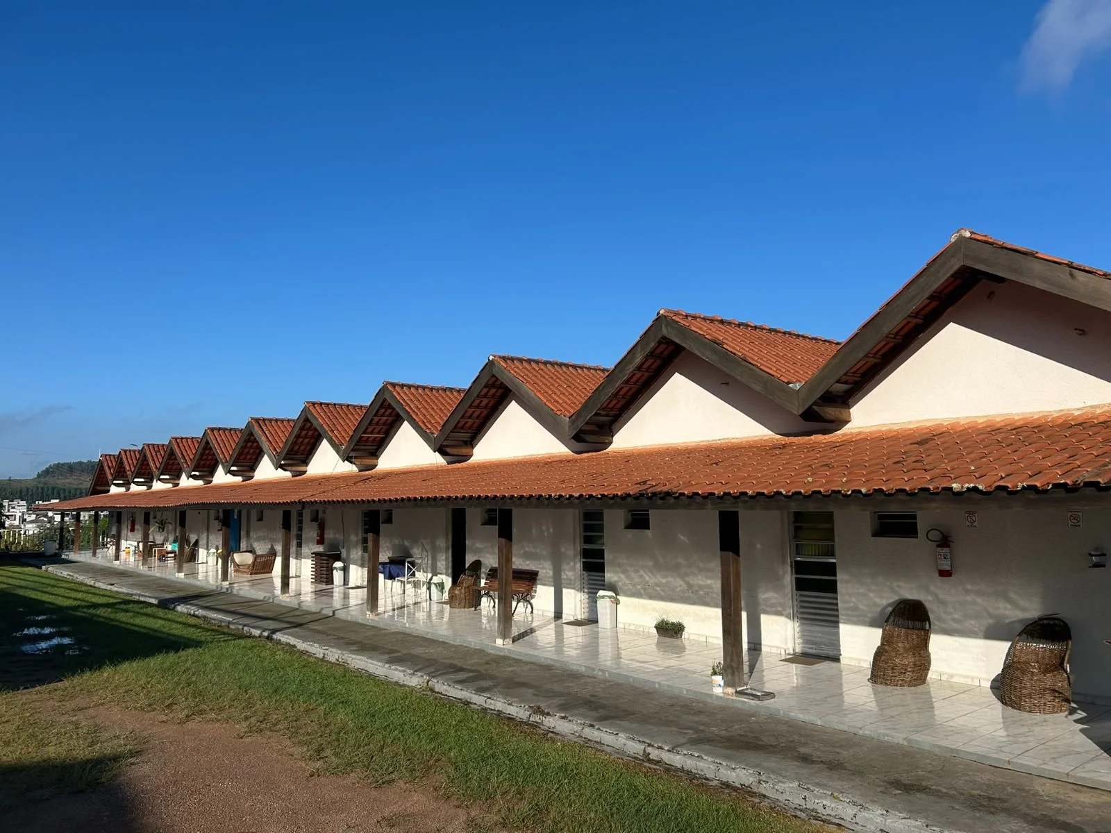 Vista das acomodações — Atibaia/SP